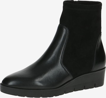 Bottines CAPRICE en noir : devant