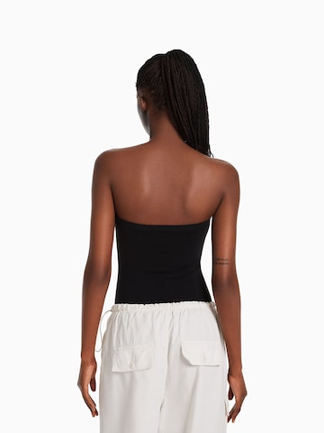 Bershka Shirt bodysuit in Black