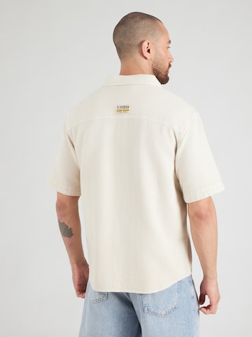 CAMP DAVID Regular fit Button Up Shirt in Beige