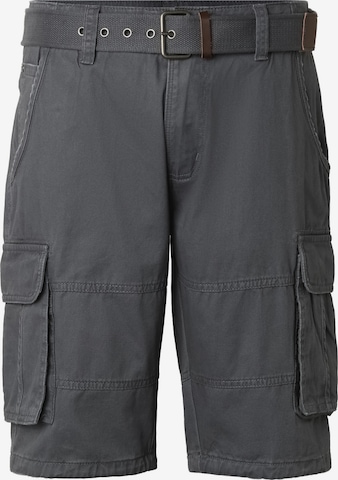 INDICODE JEANS - Pantalón cargo 'INMonsun' en gris: frente