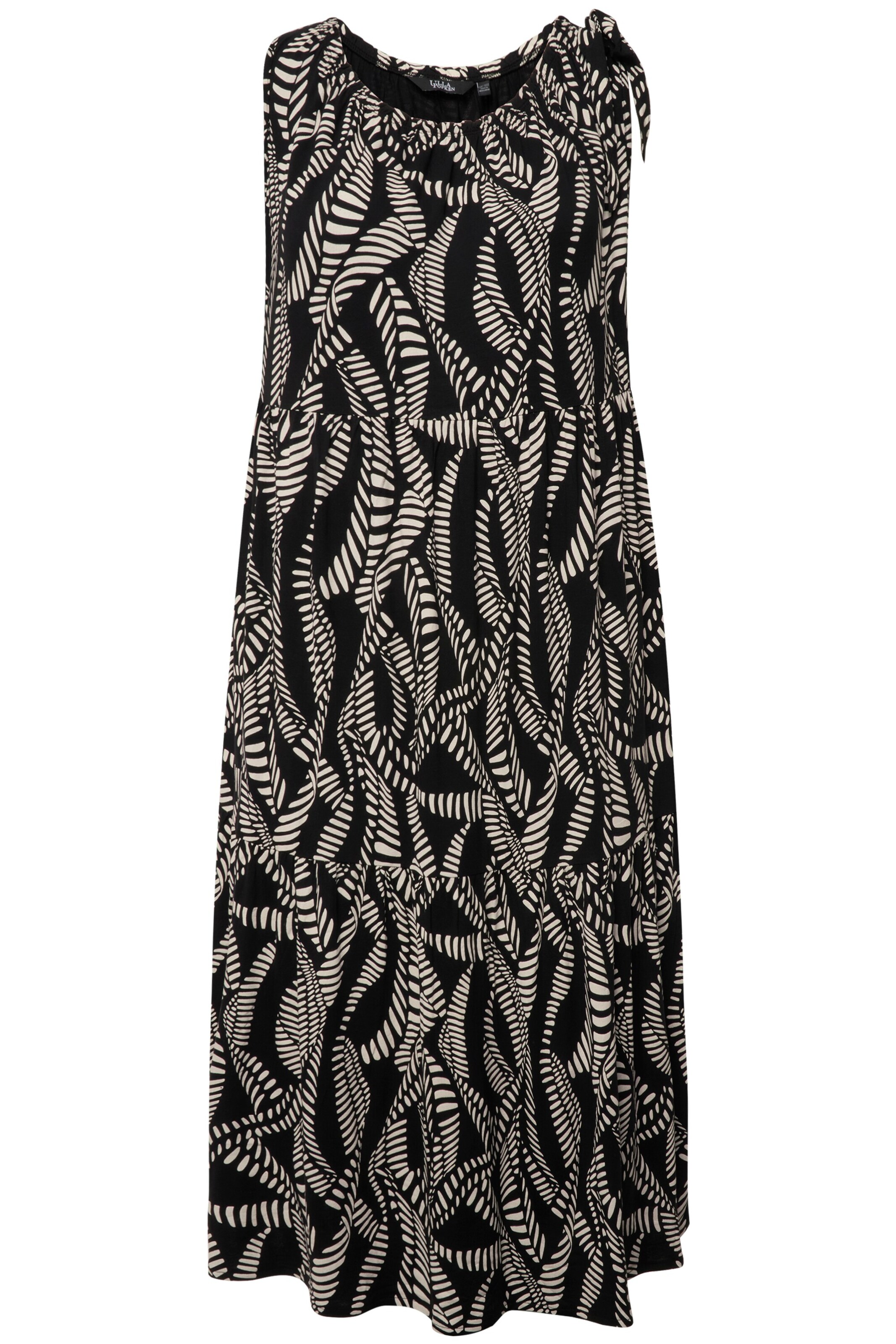 Ulla Popken Dress in Black: front