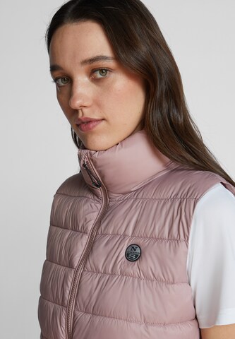 North Sails Sports Vest 'RHEA GILET' in Pink