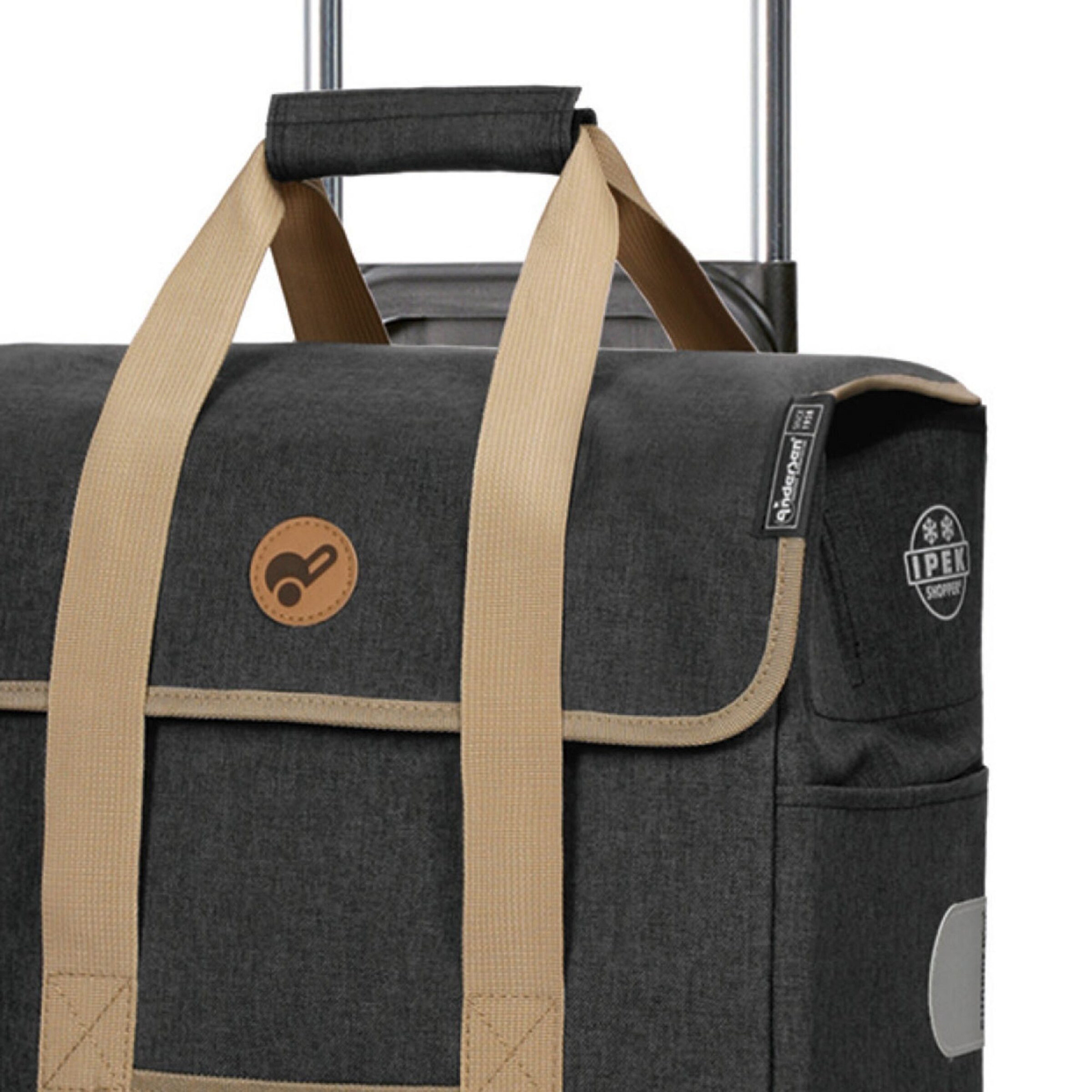 Andersen Shopper Trolley 'Ipek Mi' in Zwart