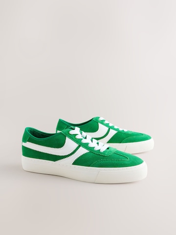 Next Низкие кроссовки в Зеленый