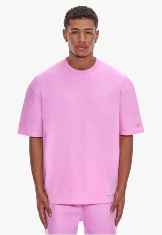 Dropsize Shirt in Roze: voorkant