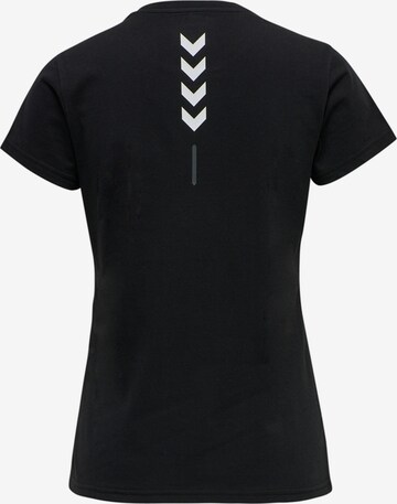 Hummel Sportshirt in Schwarz