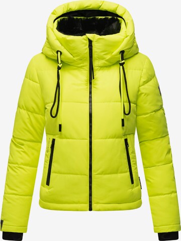 NAVAHOO Зимняя куртка 'Mit Liebe XIV' в Зеленый