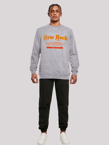 Sweat-shirt 'New York COTW' F4NT4STIC en gris