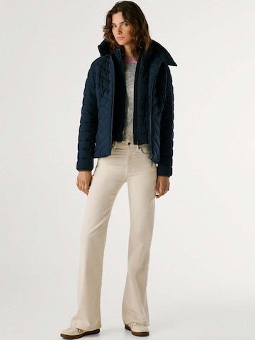 Pepe Jeans Winterjacke 'SANN SHORT' in Blau