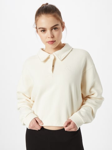 PUMA Sweatshirt in Beige: predná strana