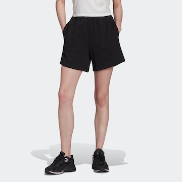 Regular Pantaloni de la ADIDAS ORIGINALS pe negru