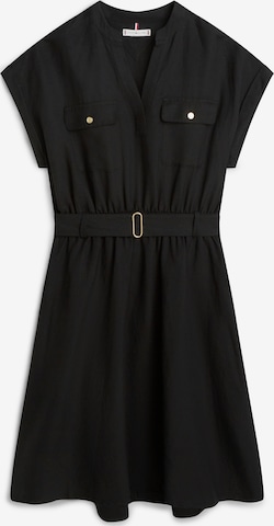 Robe TOMMY HILFIGER en noir : devant