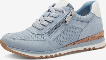 Baskets basses MARCO TOZZI en bleu : devant