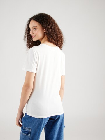 VILA Koszulka 'VIVULKAN' w kolorze biały