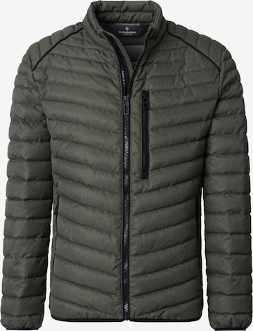 CASAMODA Between-season jacket 'Basic' in Green: front