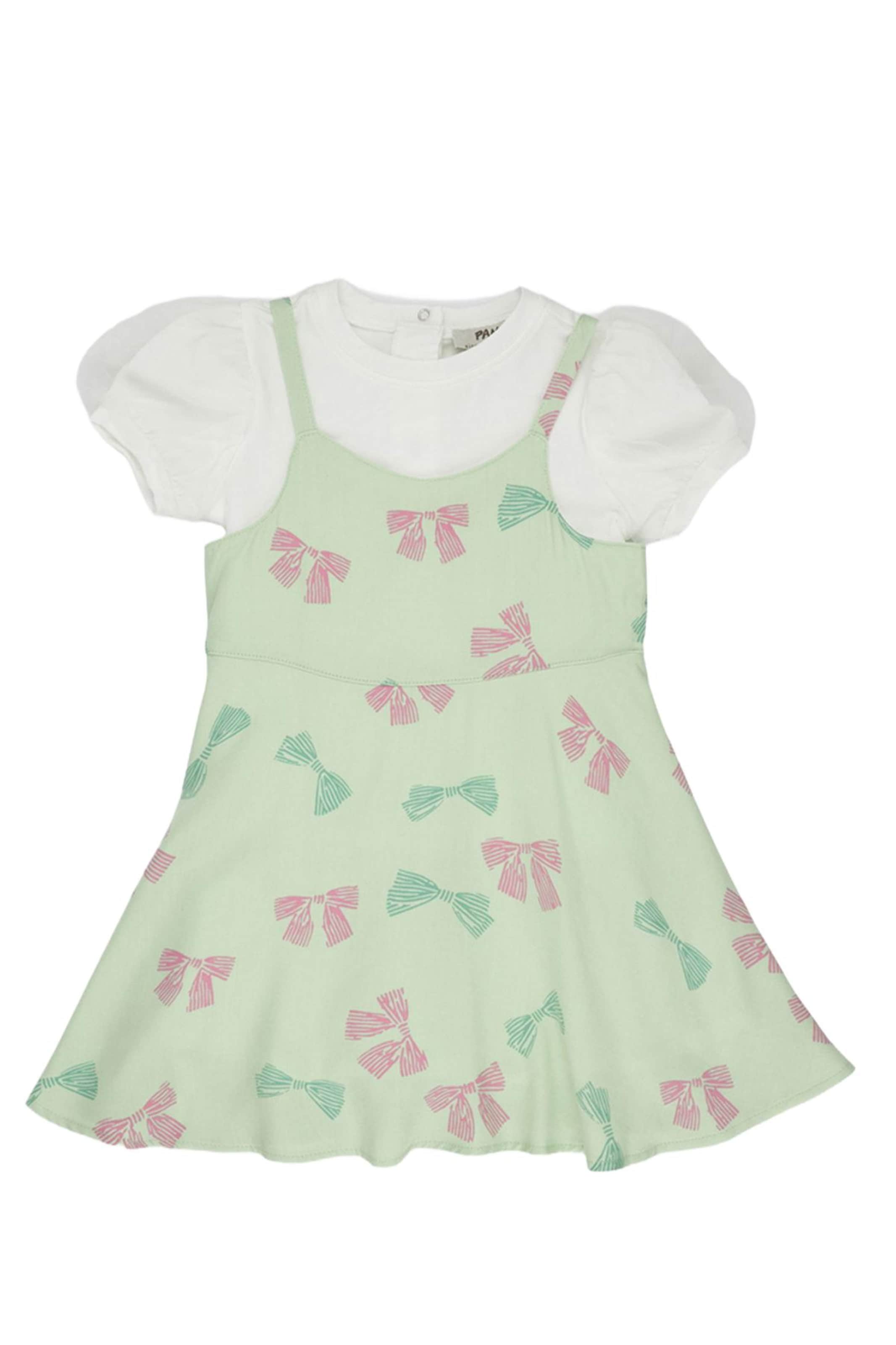 Panço Set in Green: front