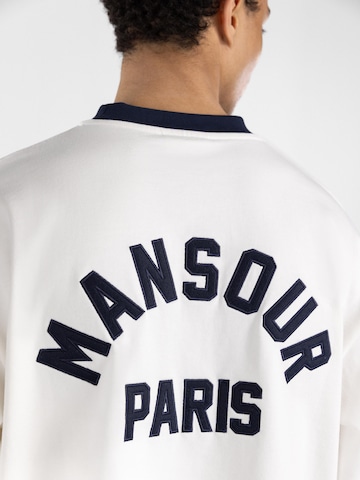 Mansour Shirt 'Arch Felt Longsleeve' in Weiß
