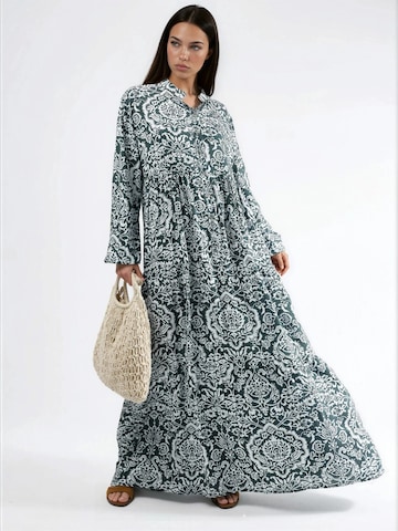 Hiccup Dress in Green