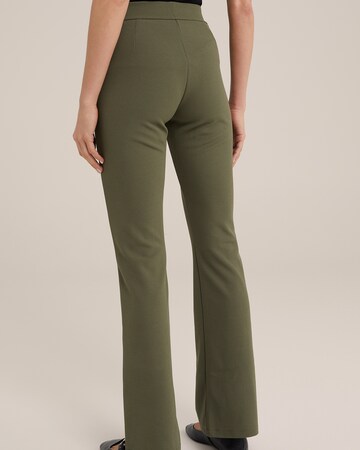 WE Fashion Flared Leggings in Groen