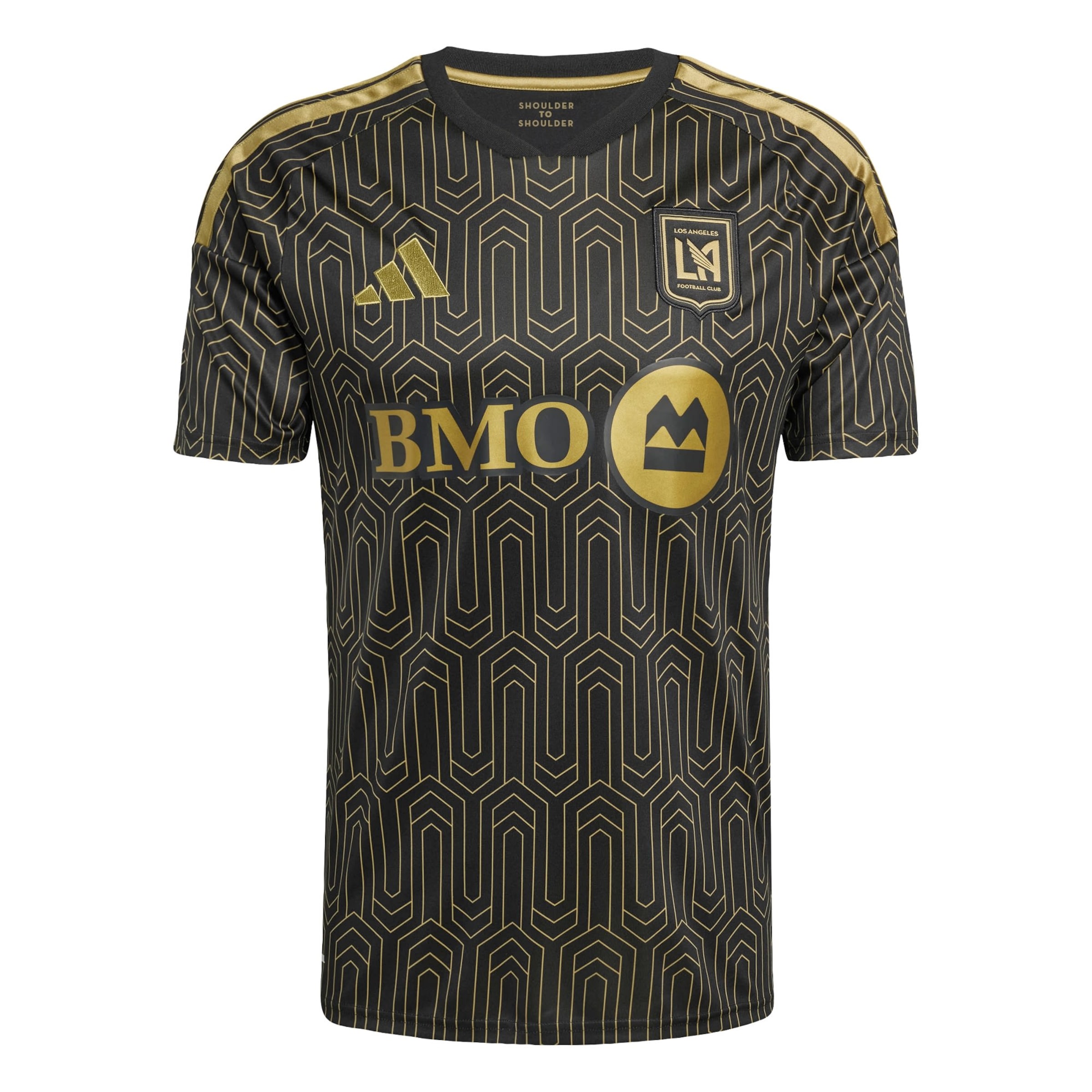 ADIDAS PERFORMANCE Tricot 'LAFC 26/27' in de kleur Goud / Zwart, Productweergave