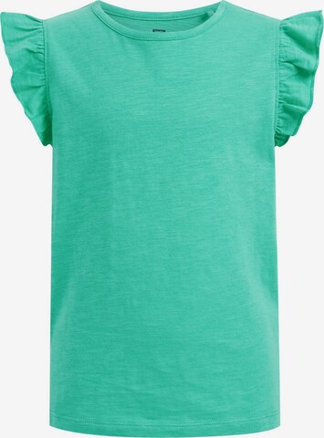 T-Shirt WE Fashion en vert : devant