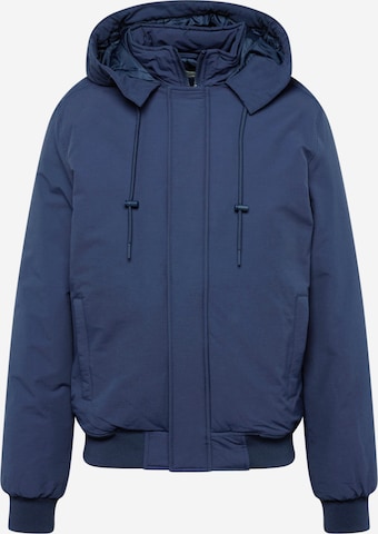 ABOUT YOU Winter Jacket 'Sammy' in Blue: front