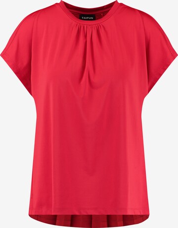 TAIFUN Shirt in Rood: voorkant