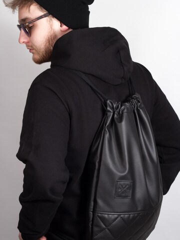 Manufaktur13 Athletic Gym Bag 'Black Out' in Black