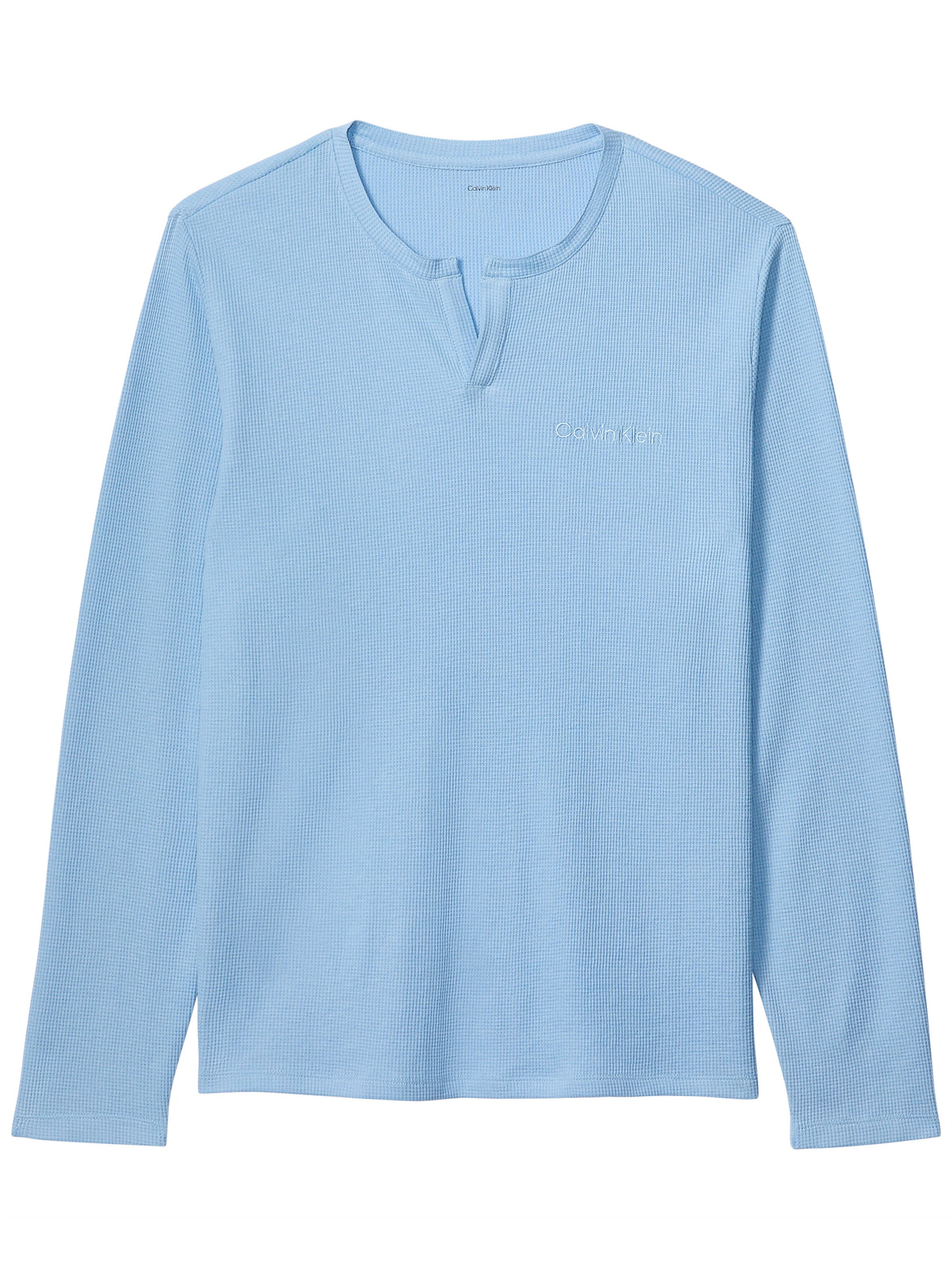 T-Shirt Calvin Klein en bleu : devant