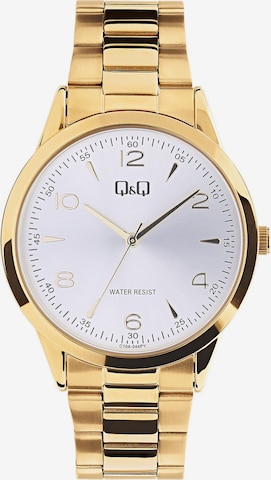 Q&Q Analog watch in Gold: front