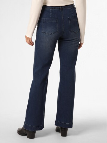 Marie Lund Wide Leg Jeans in Blau