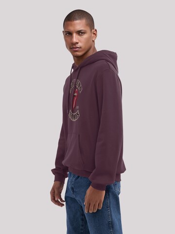 F4NT4STIC Sweatshirt 'The Rolling Stones Tour '78' in Brown