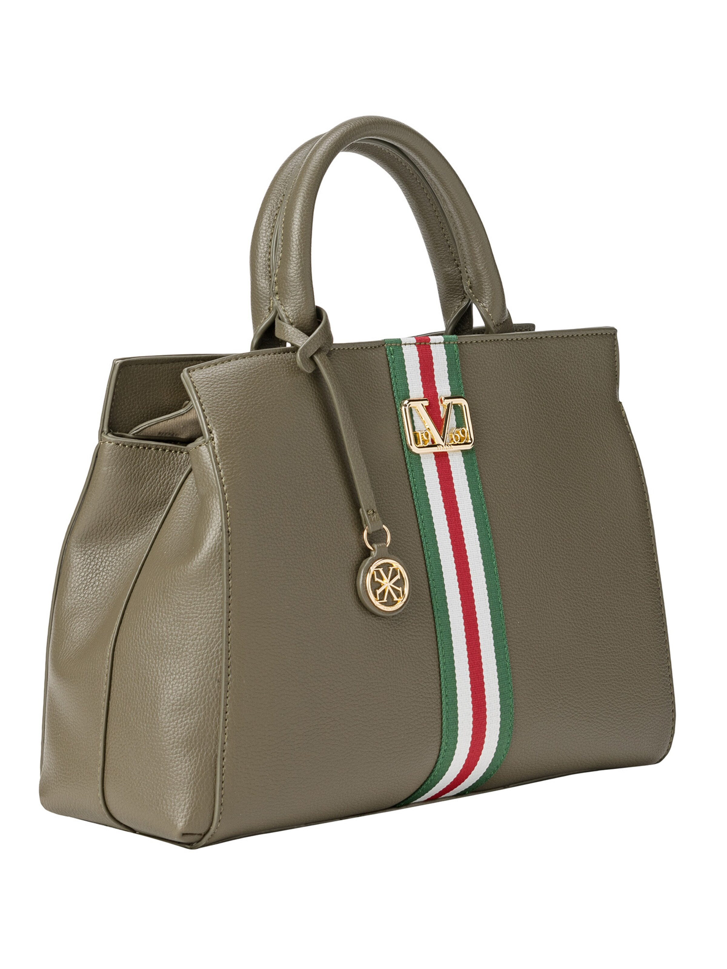 19V69 ITALIA Τσάντα χειρός 'Dida' σε πράσινο