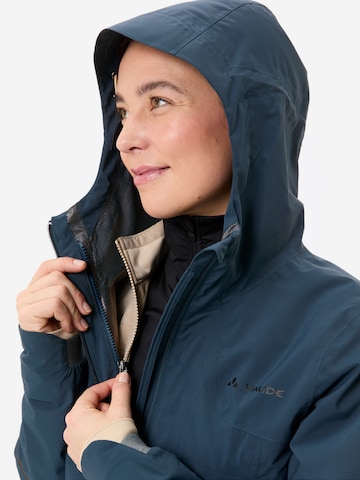 VAUDE Outdoor jacket 'Yaras' in Blue