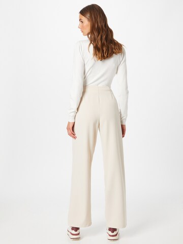 ABOUT YOU Limited Loose fit Trousers 'Franziska' in Beige