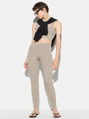No Matter What Skinny Jeggings in Beige