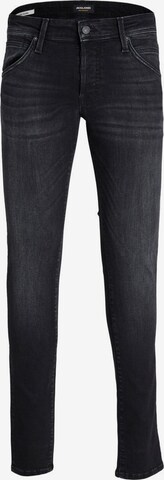 JACK & JONES Slim fit Jeans 'Glenn Fox' in Black: front