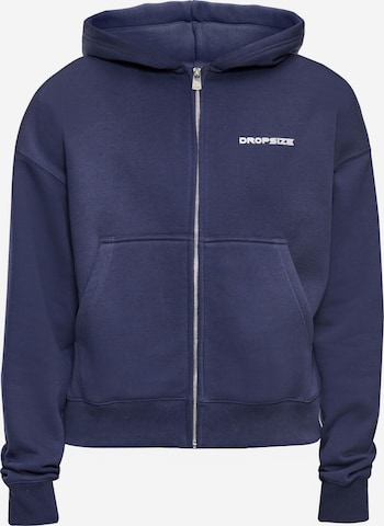 Dropsize Bluza rozpinana w kolorze niebieski: przód