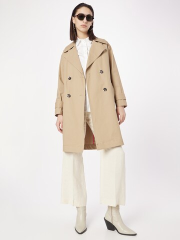 RINO & PELLE Between-Seasons Coat 'Crush' in Beige