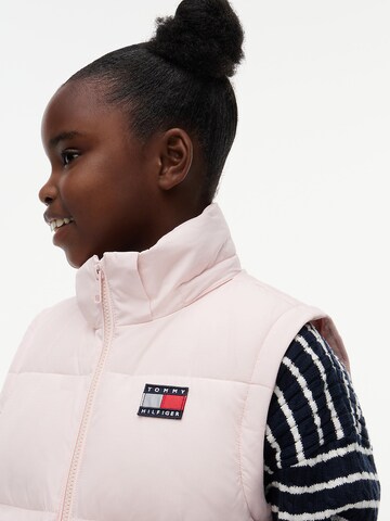 TOMMY HILFIGER Winter jacket 'Heritage' in Pink