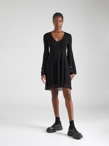 Twinset Dress in Black: front