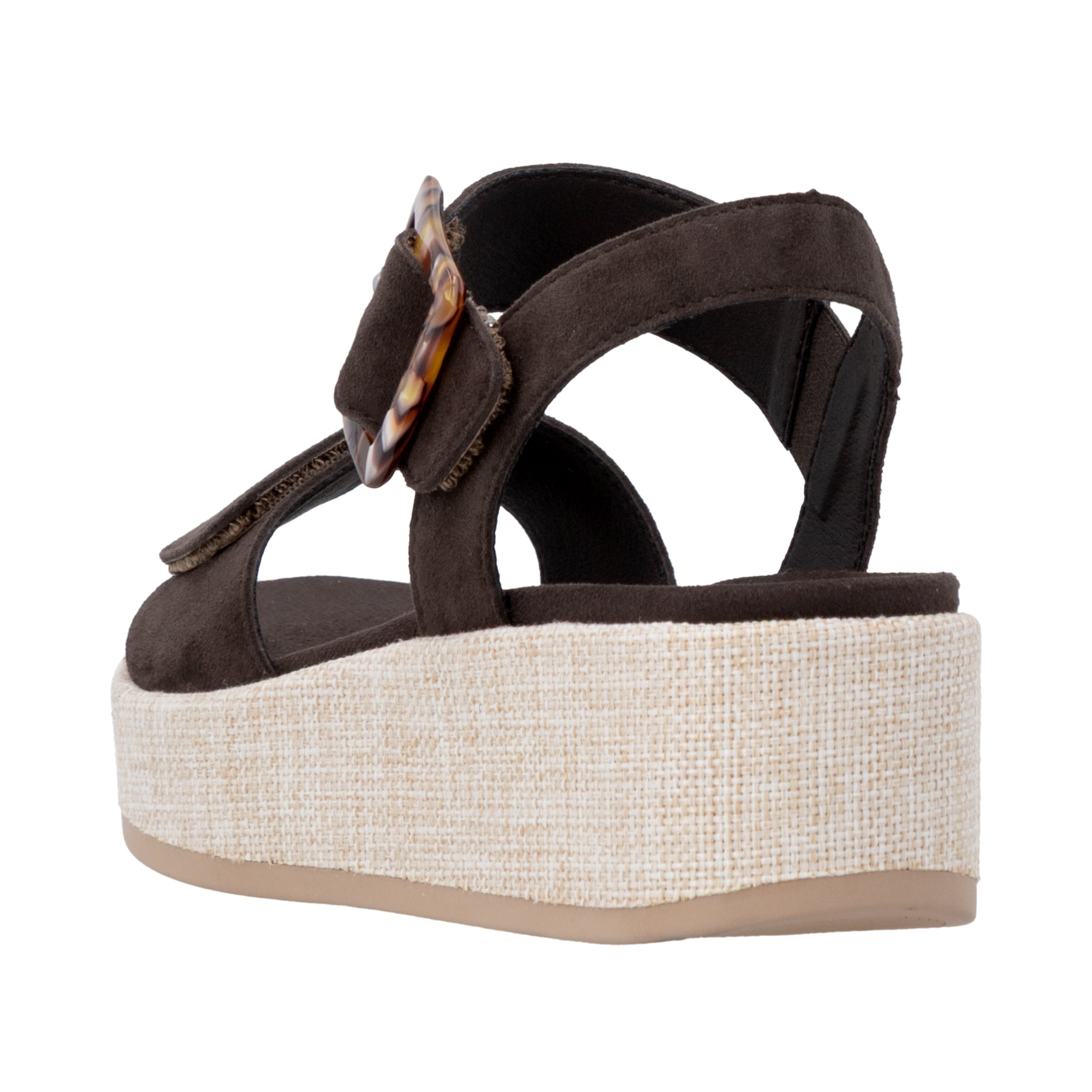 REMONTE Strap Sandals in Brown