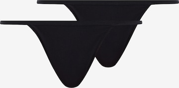 PUMA String in Schwarz: Vorderseite