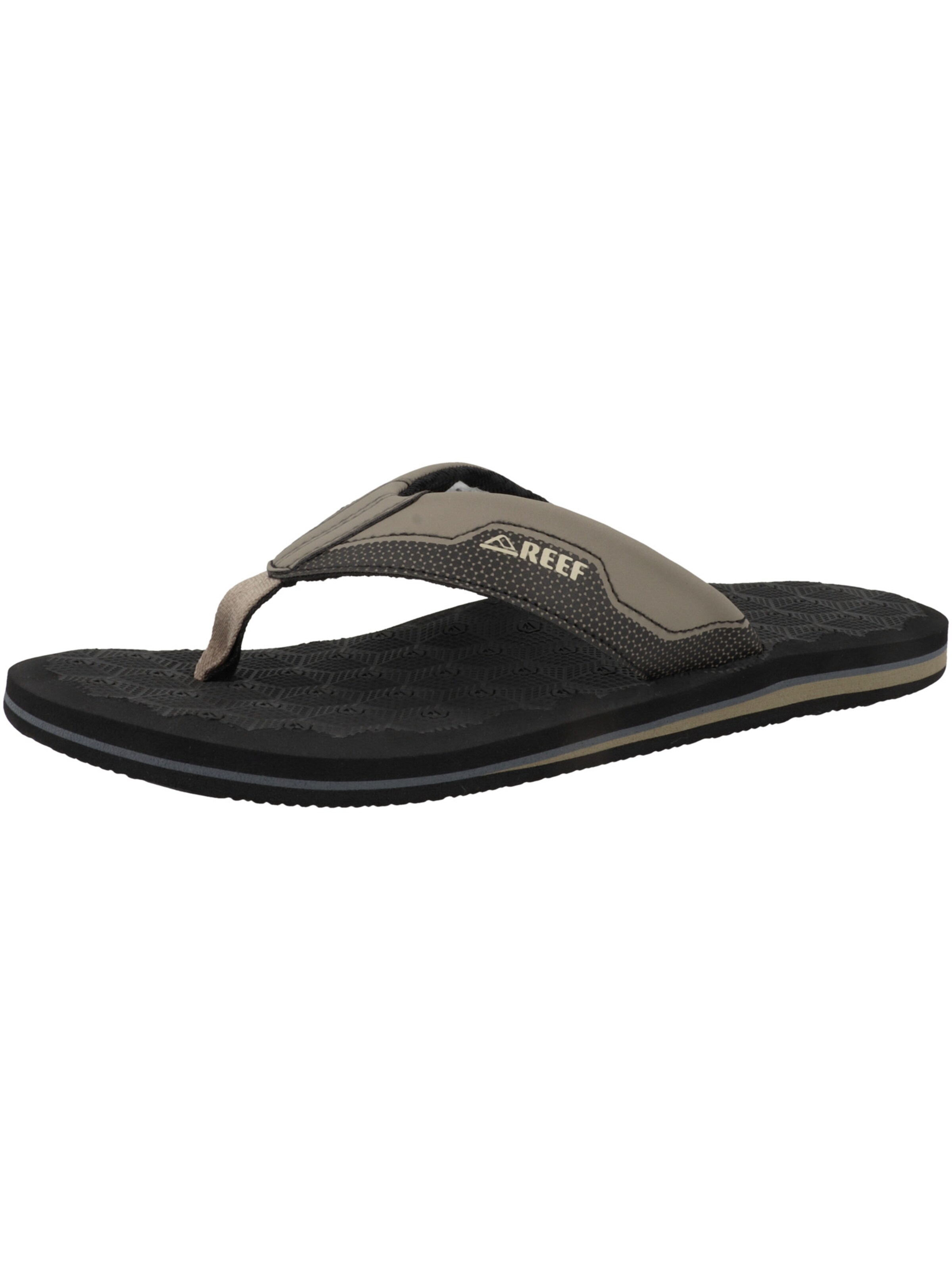 Tongs 'The Ripper' REEF en marron : devant