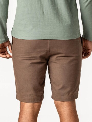 Living Crafts Regular Pants 'ADAO' in Brown