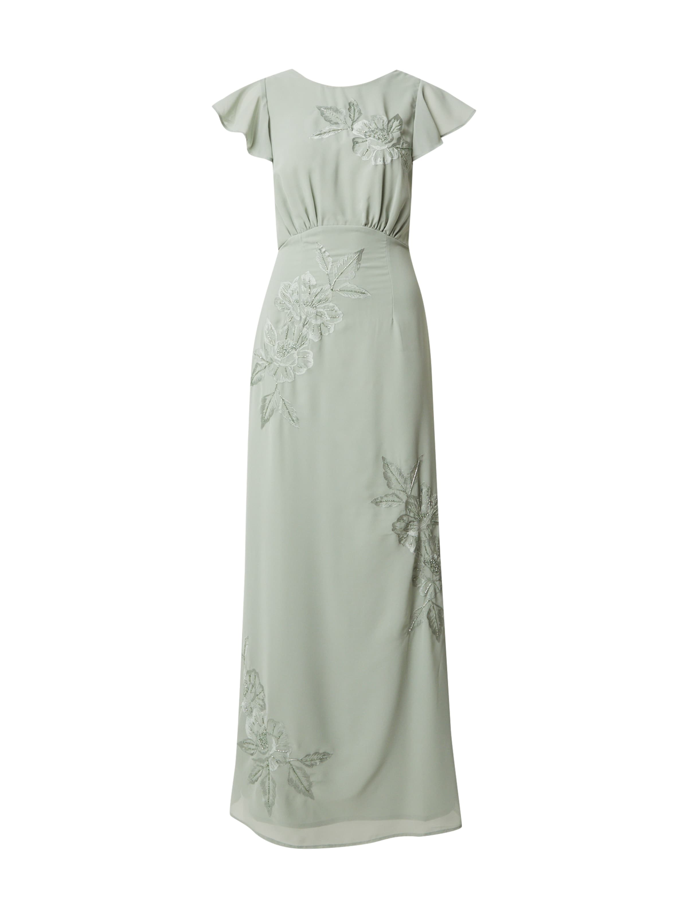 Maya Deluxe Evening dress in Green: front