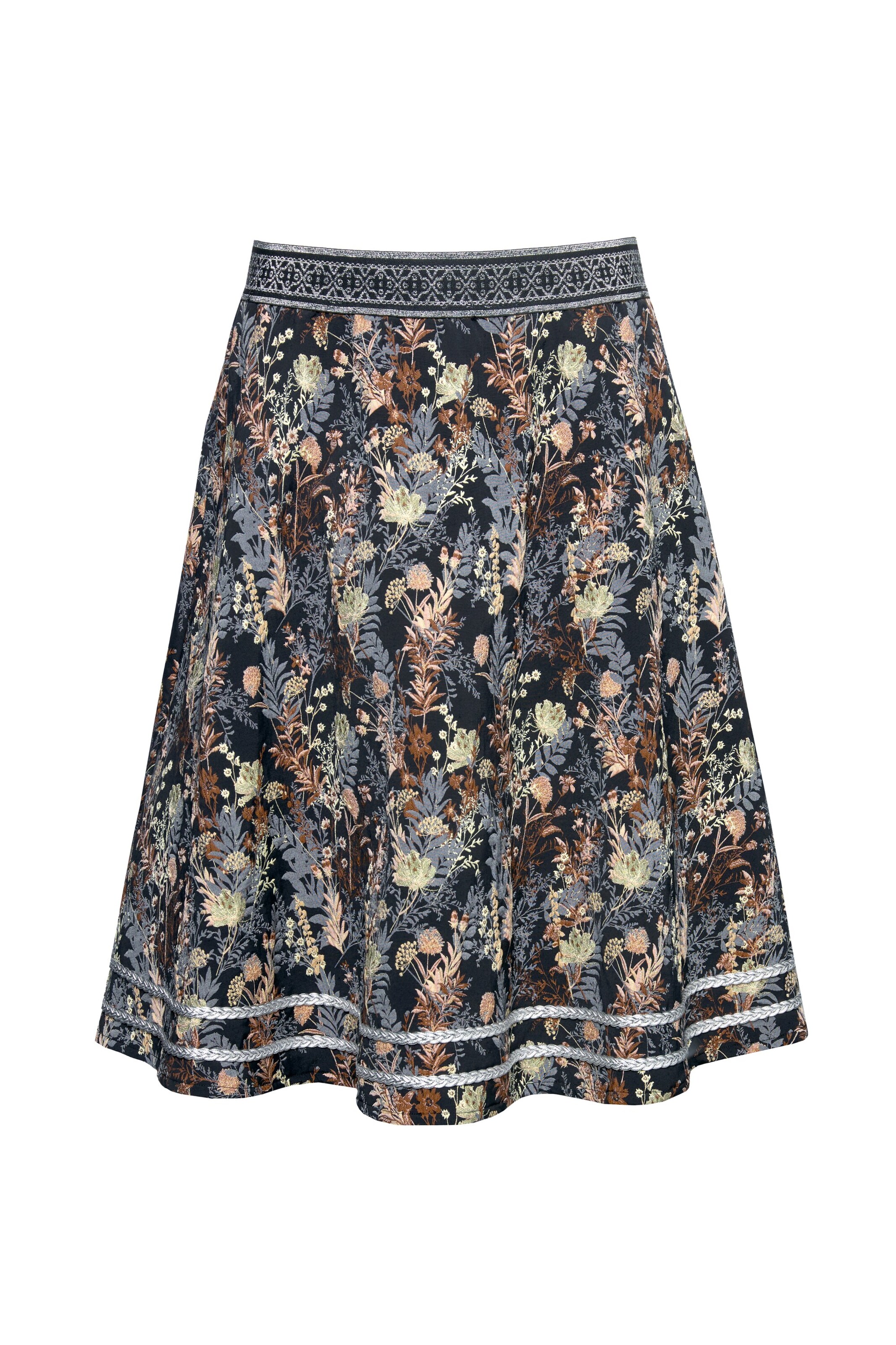 Ulla Popken Skirt in Mixed colours / Black, Item view