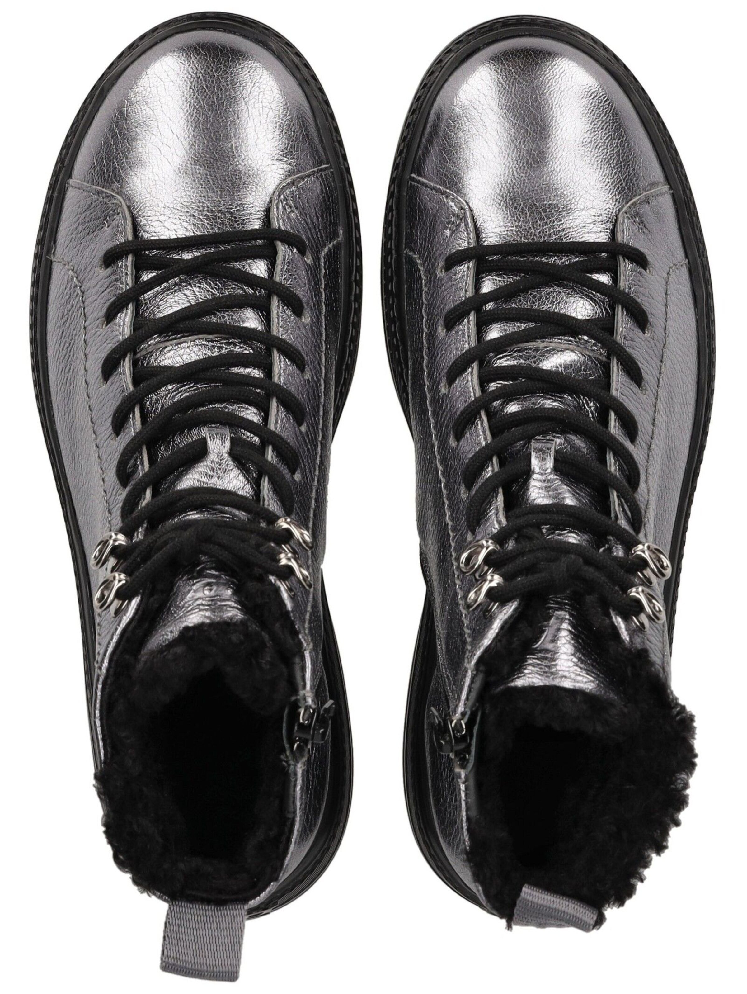 Bottines à lacets Paul Green en argent