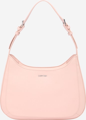 Calvin Klein Shoulder Bag in Pink: front