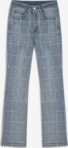 Twist Regular Broek in Blauw: voorkant